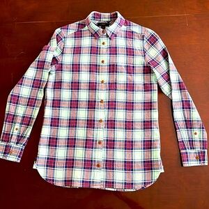 J.Crew Flannel Buttoned Down Plaid Shirt